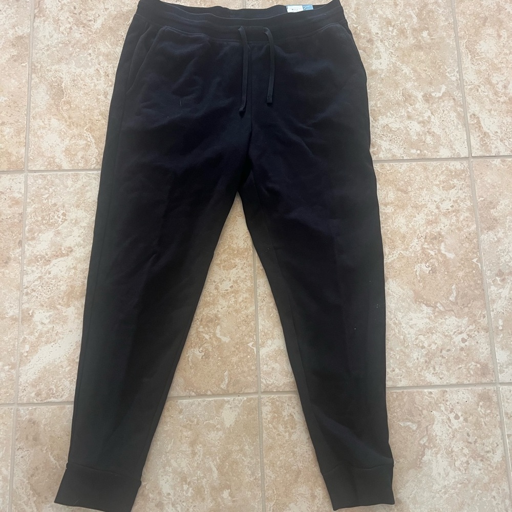 Tek Gear Men’s Ultra soft Fleece Jogger Sweatpants Black Size Large